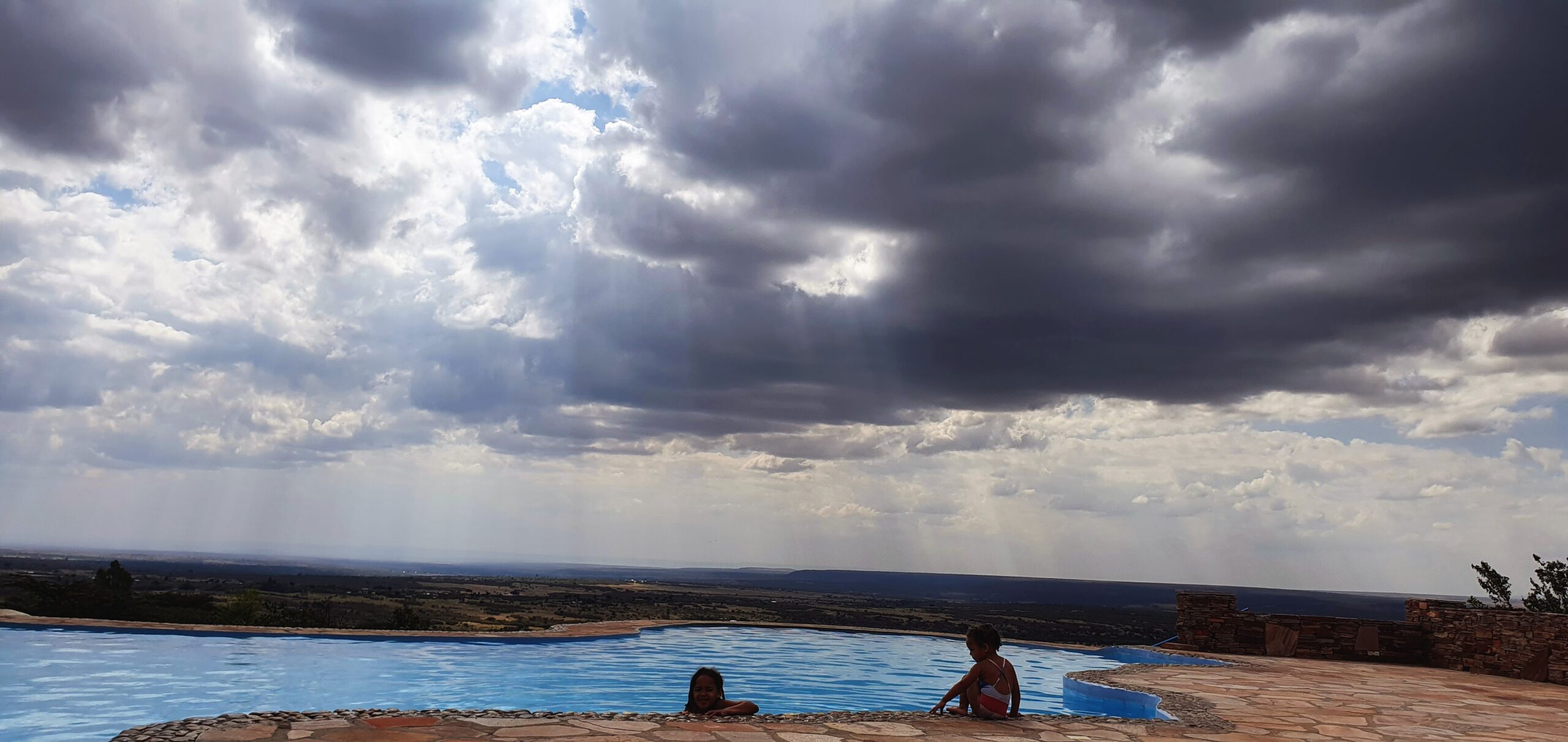 Rugrats#2 and 3 swimming at Oldarpoi Wageni Camp. Finally some tranquility on our Masai Mara to Nairobi safari adventure! Rugrats#2 and 3 swimming at Oldarpoi Wageni Camp. Finally some tranquility on our Masai Mara to Nairobi safari adventure!