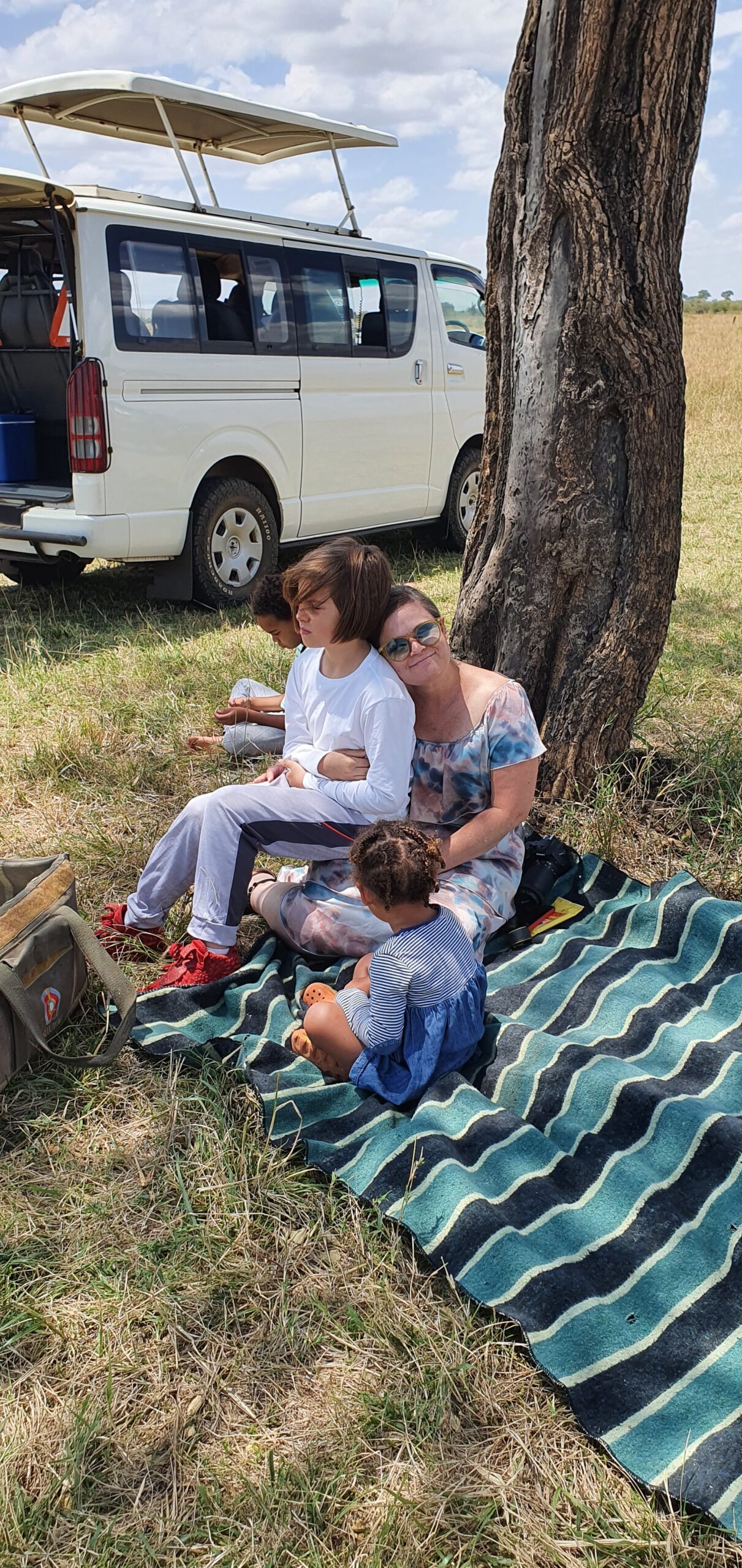 Just a casual picnic in the middle of Masa Mara National Reserve Just a casual picnic in the middle of Masa Mara National Reserve